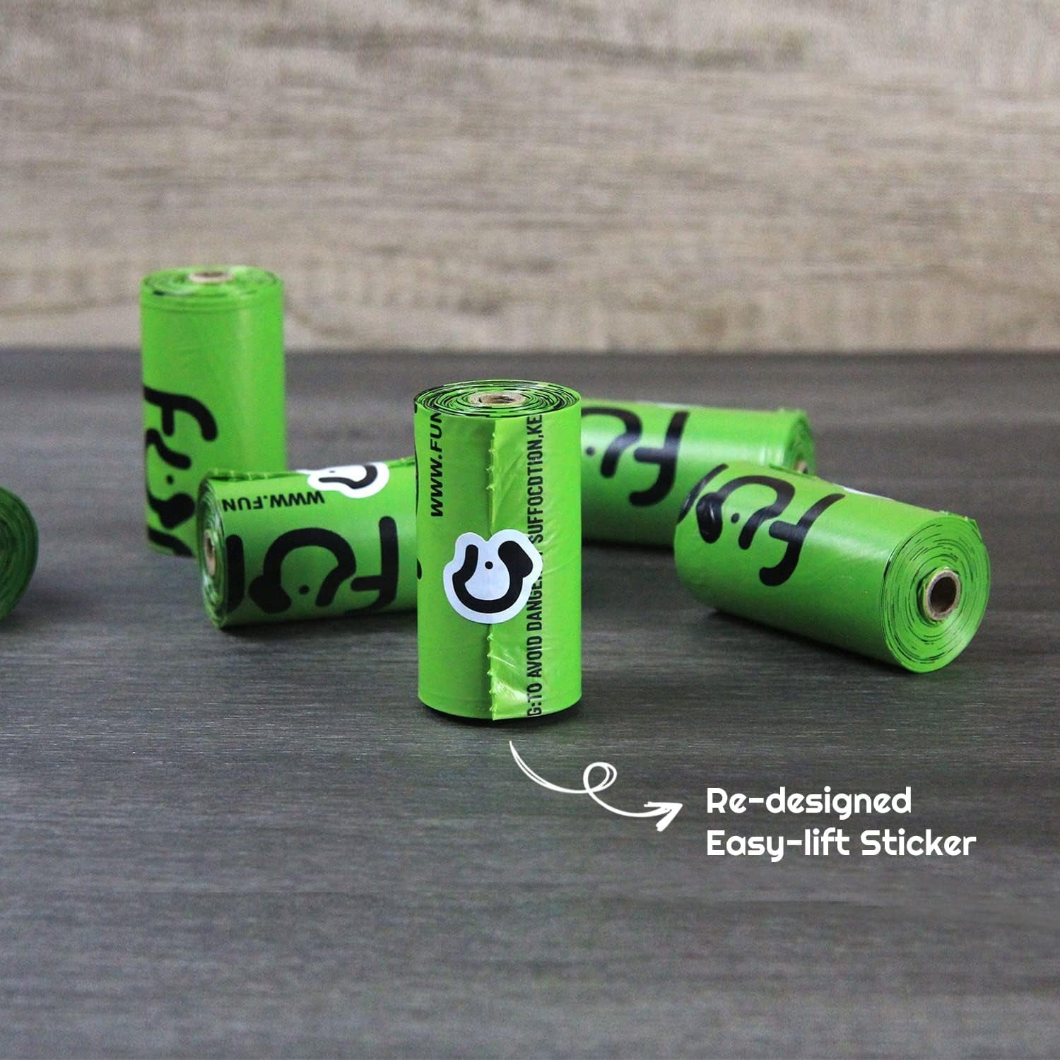 Funio 960 Count Scent Free Dog Poop Bags, Extra Thick and Leak Proof, Recyclable Packaging, Easy to Open and Dispose